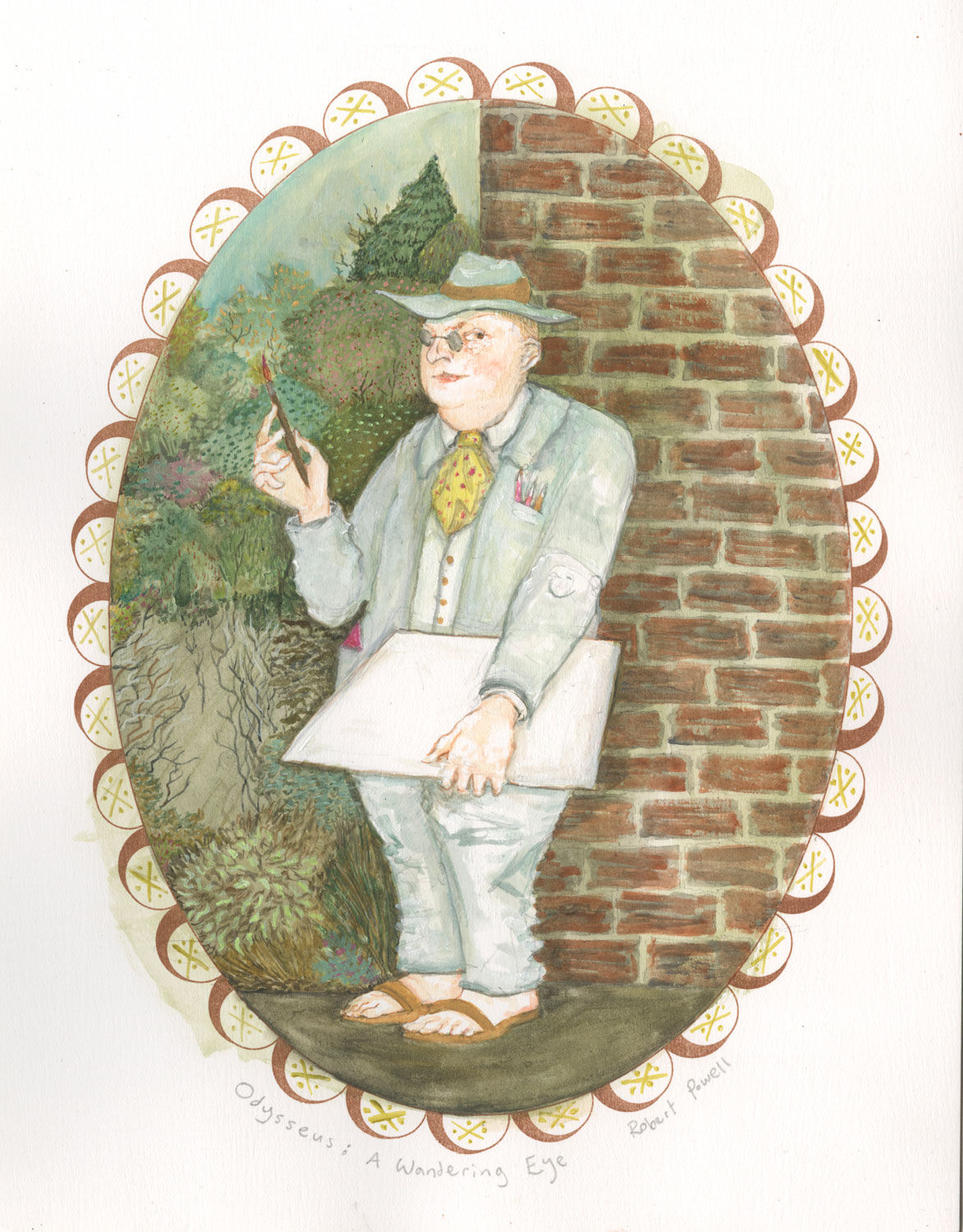 Robert Powell, Odysseus: a Wandering Eye, 2019