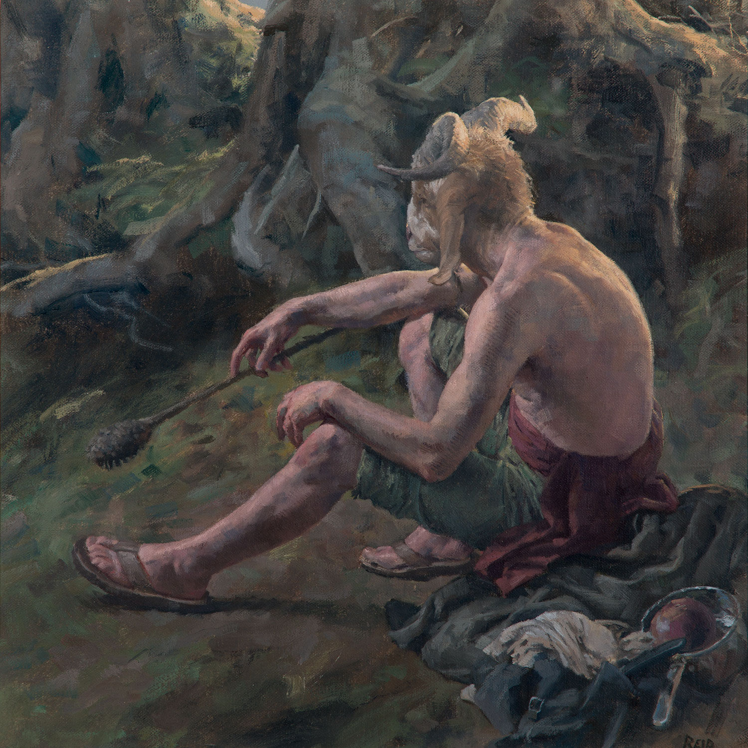 Paul Reid, Pan Forest study, 2015