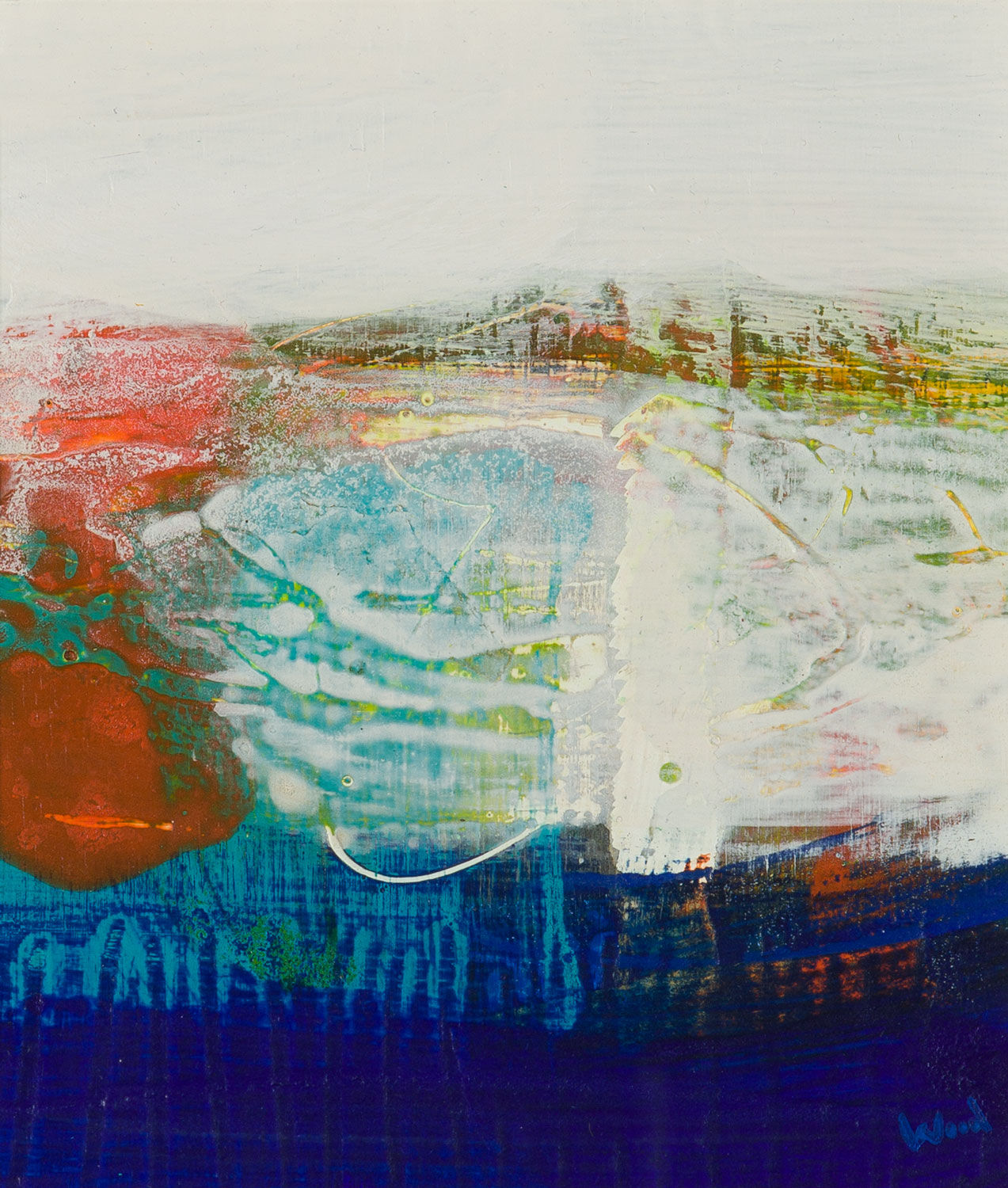 Christopher Wood RSW, Far Near Rain, 2021