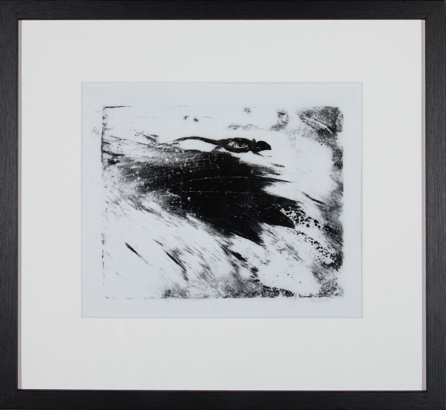 Helen Denerley, Lizard on a Rock, 2023