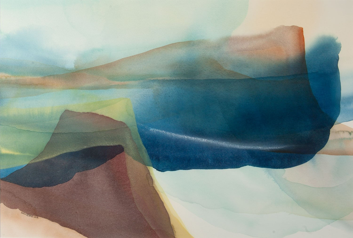 Peter Davis RSW, Erne's Stack