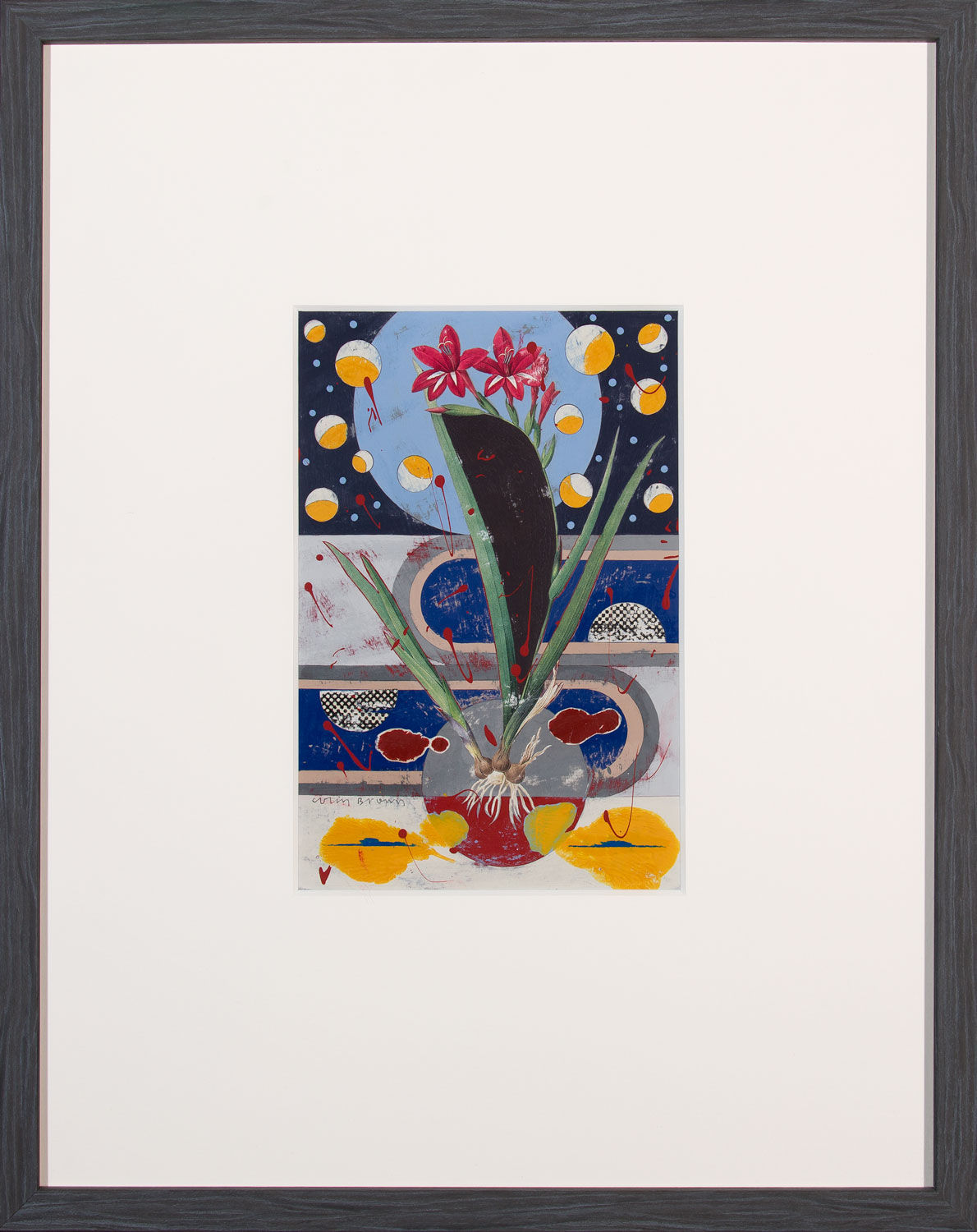 Colin Brown, Waterfall gladiolus, 2021