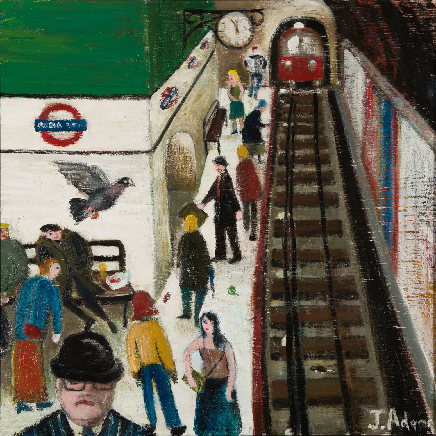 James Newton Adams, Mind the gap, 2019