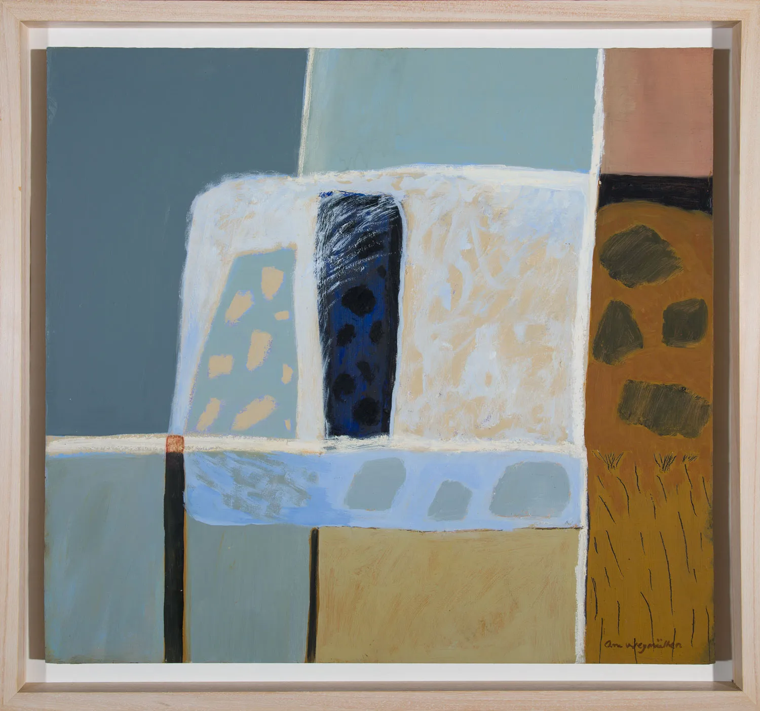 Ann Wegmuller RSW, Snow on the Beach