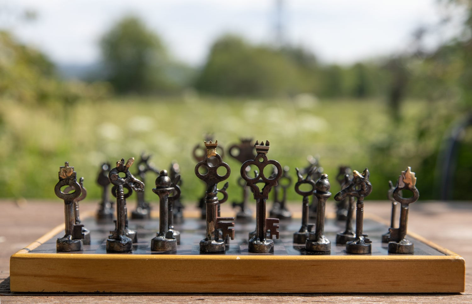 Magnetic chess set Helen Denerley