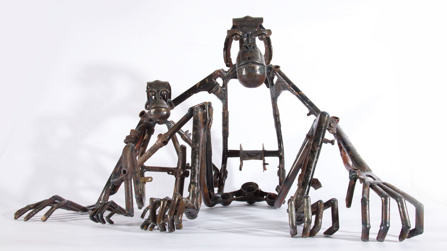 Helen Denerley, Mother and baby orangutan, 2023