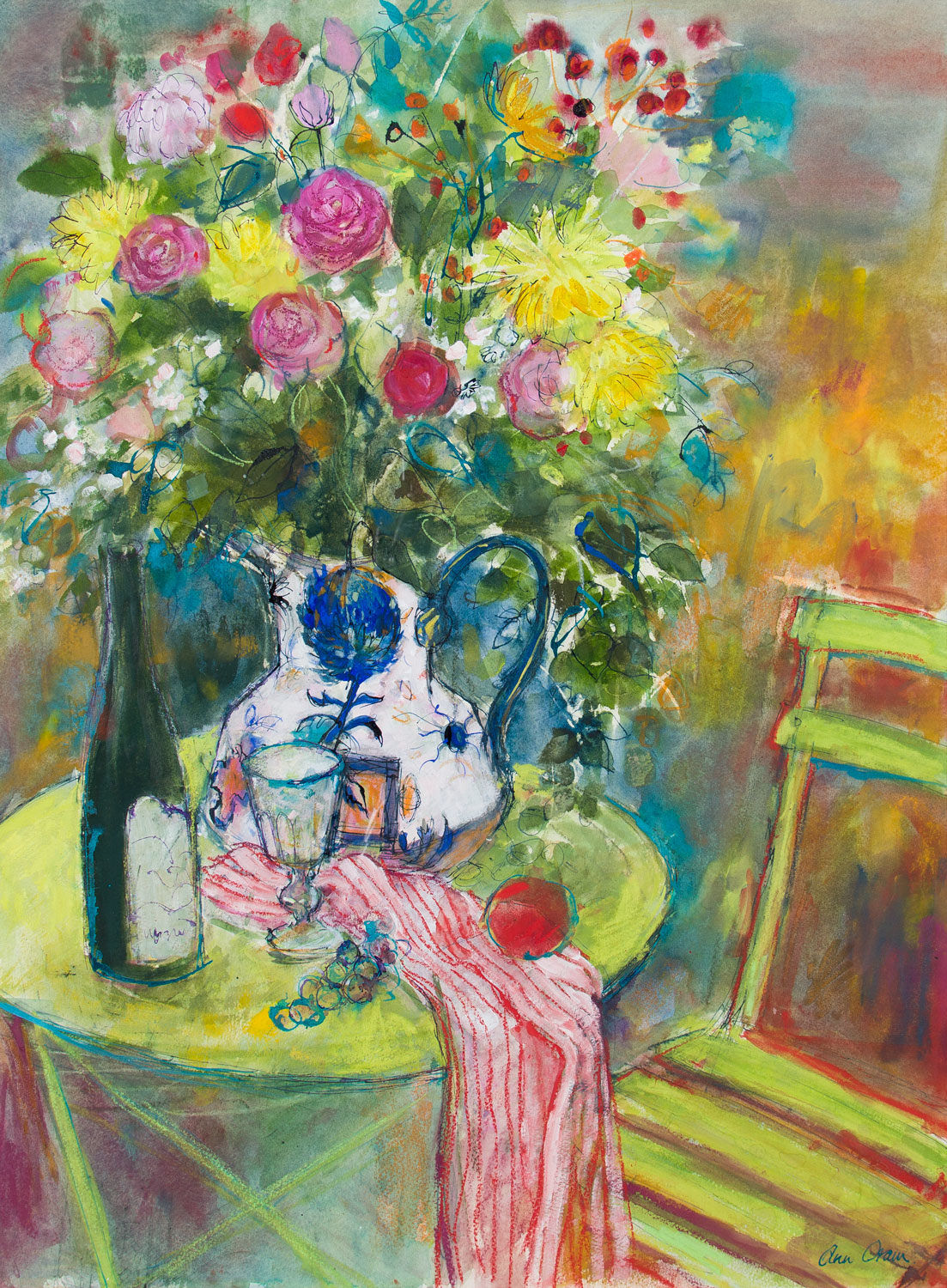 Ann Oram Garden Still life