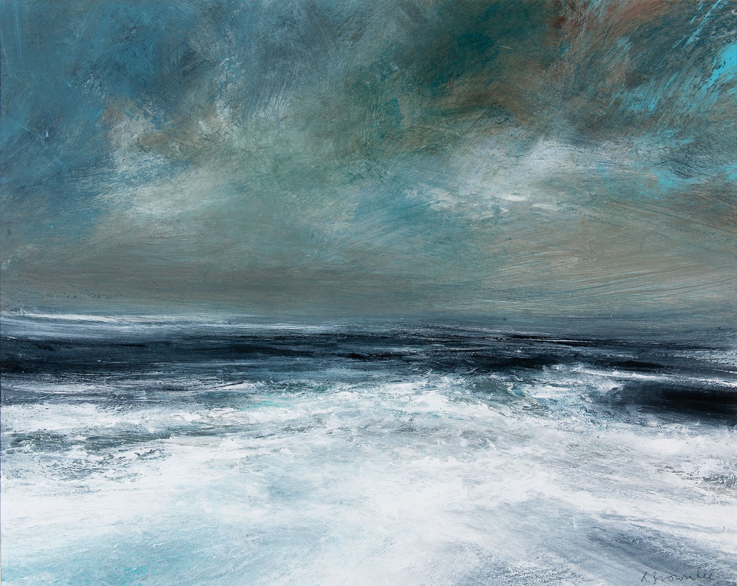 Ruth Brownlee, Storm Seas: Scatness