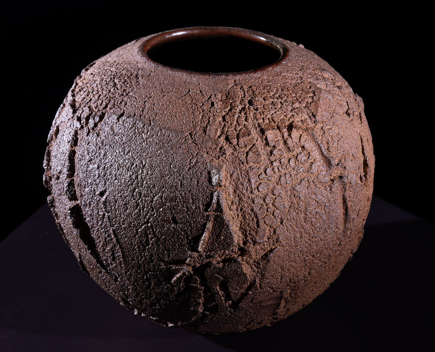 Patricia Shone, Erosion Earth Bowl, 2023