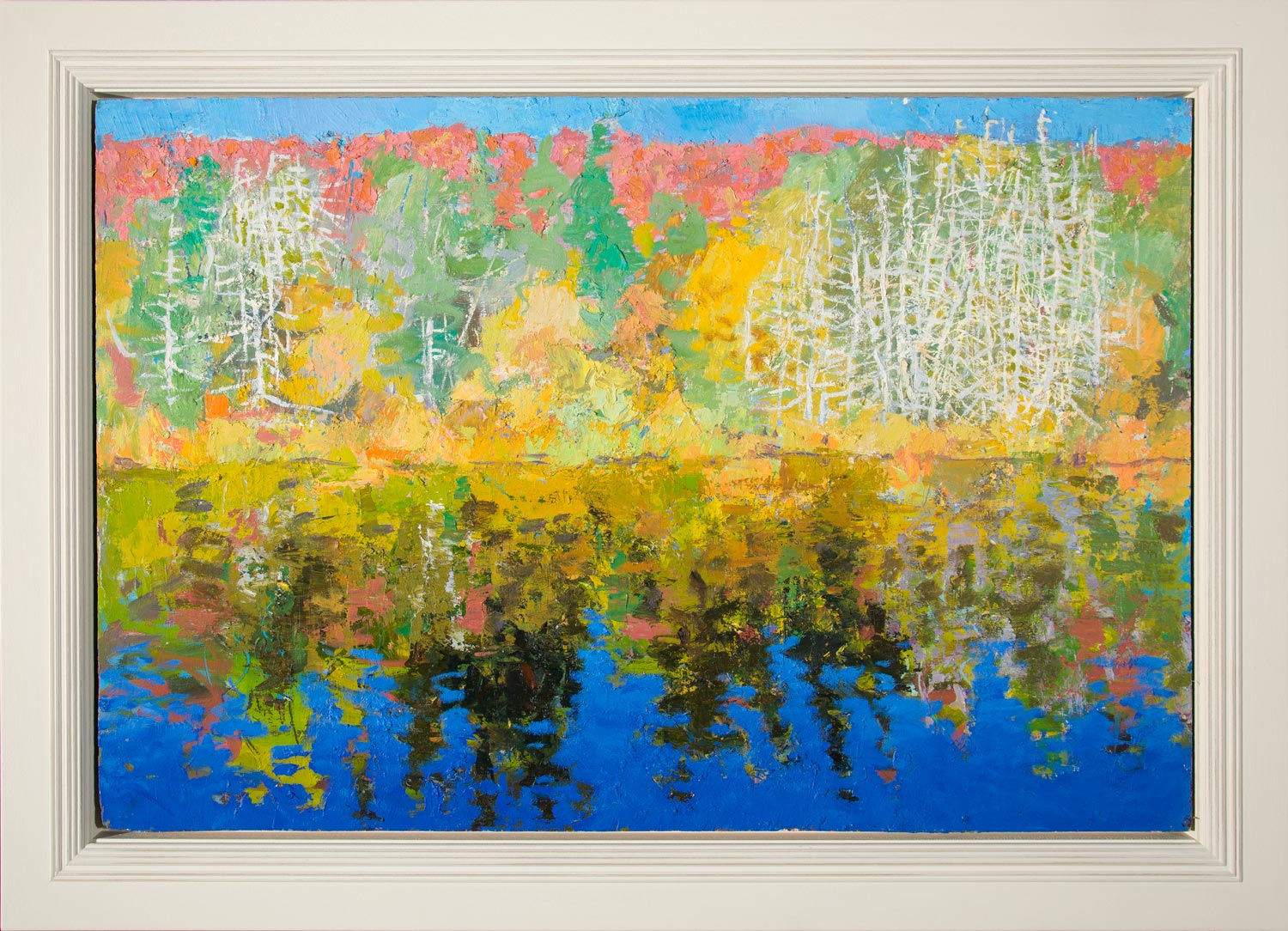 Allan MacDonald, dead trees, Tea Lake, 2021