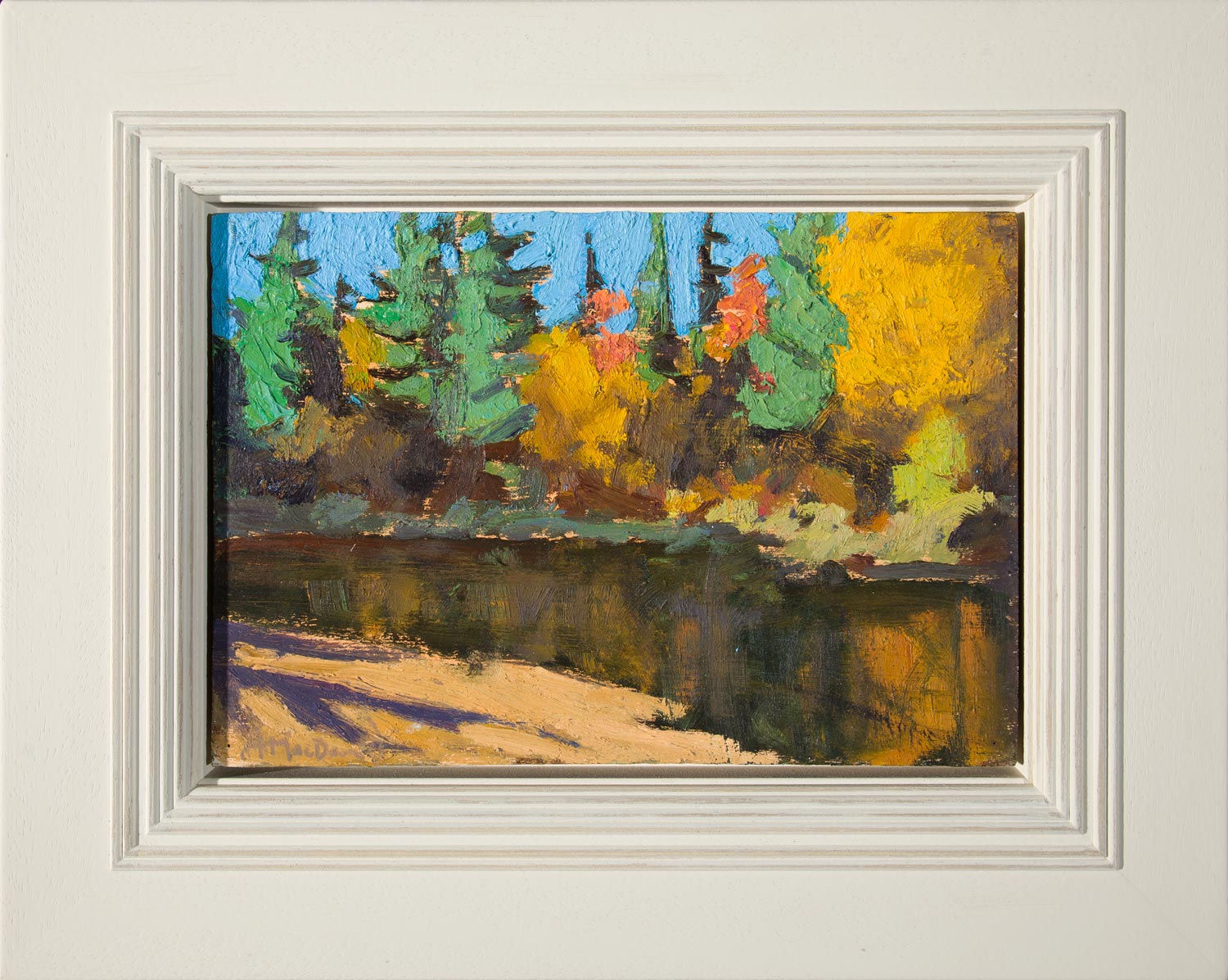 Allan MacDonald, stagelit, Oxtongue River, 2021