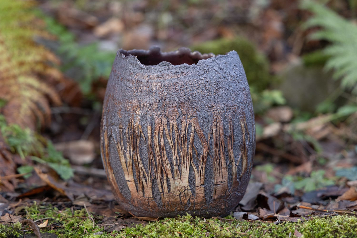 Patricia Shone, Treeline Forest Vessel, 2025