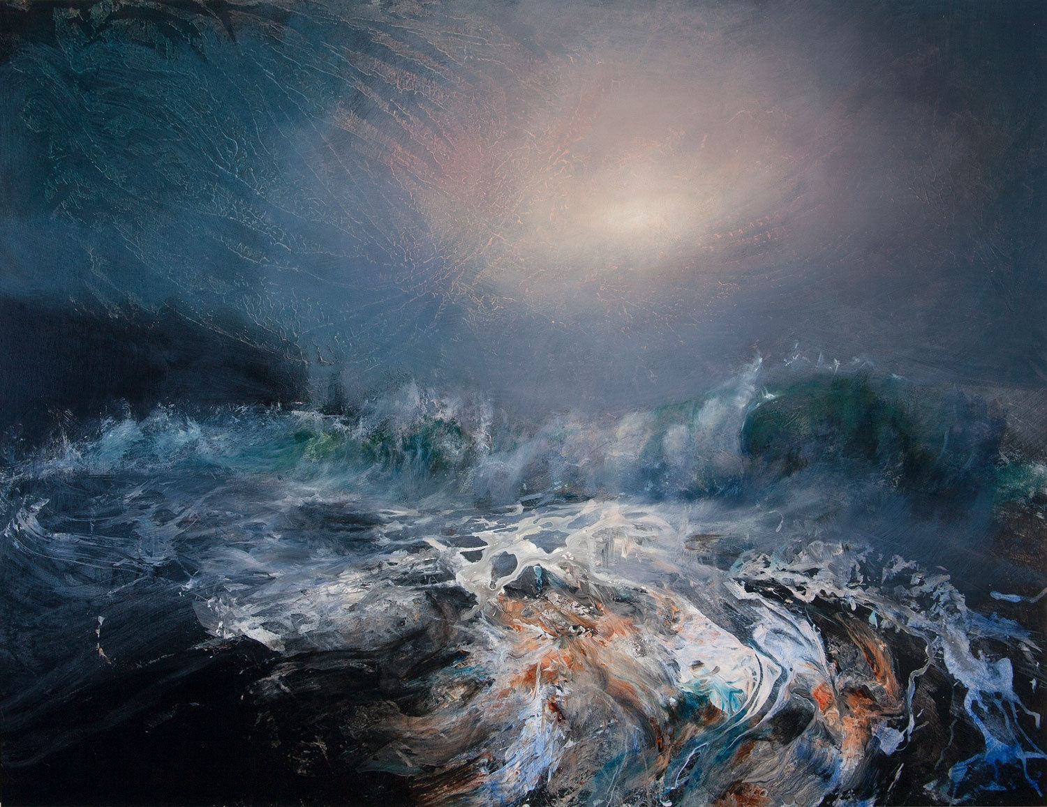 Beth Robertson Fiddes, Spring Tide Sandwood Bay