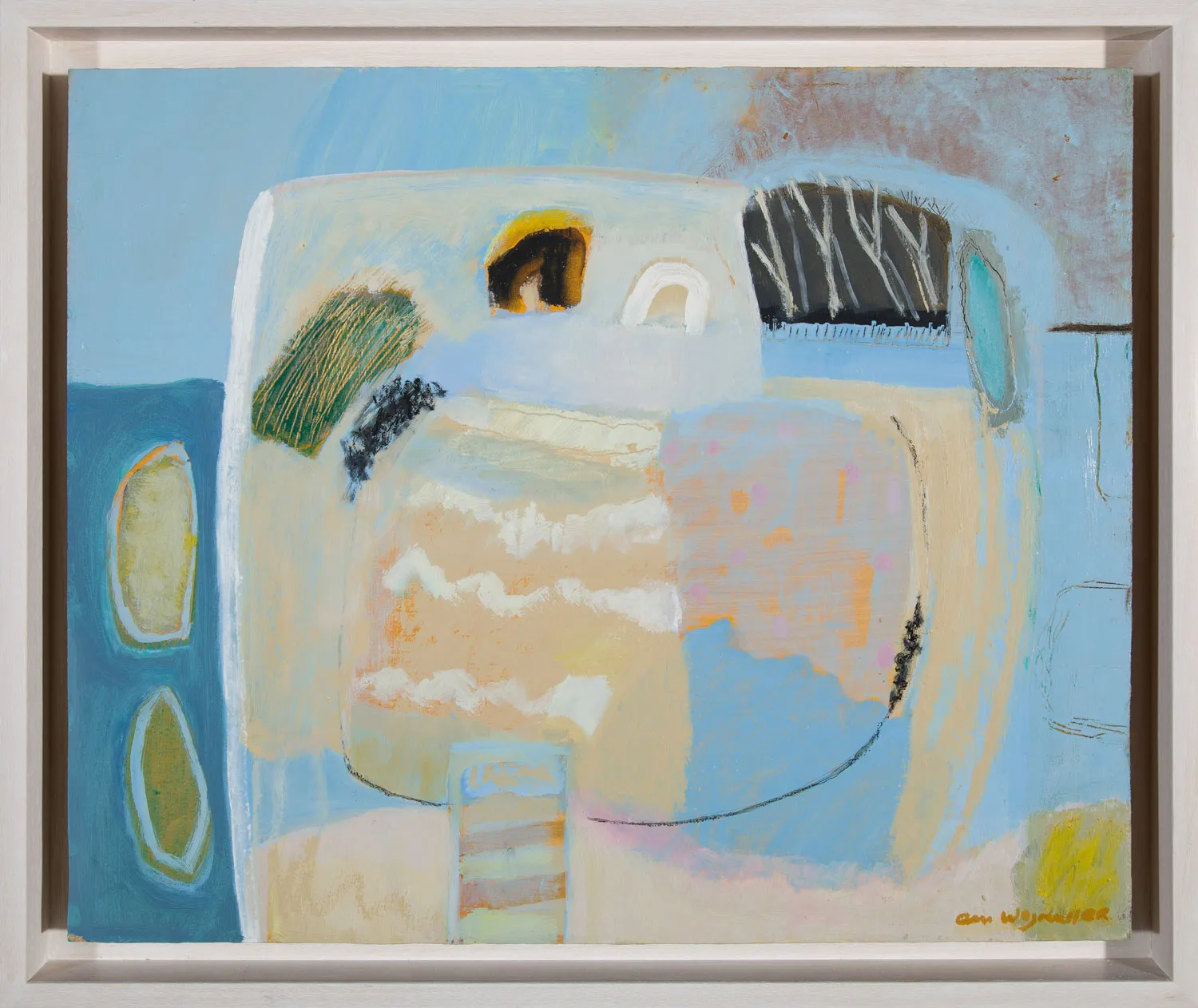 Ann Wegmuller RSW, Trees by the Shore