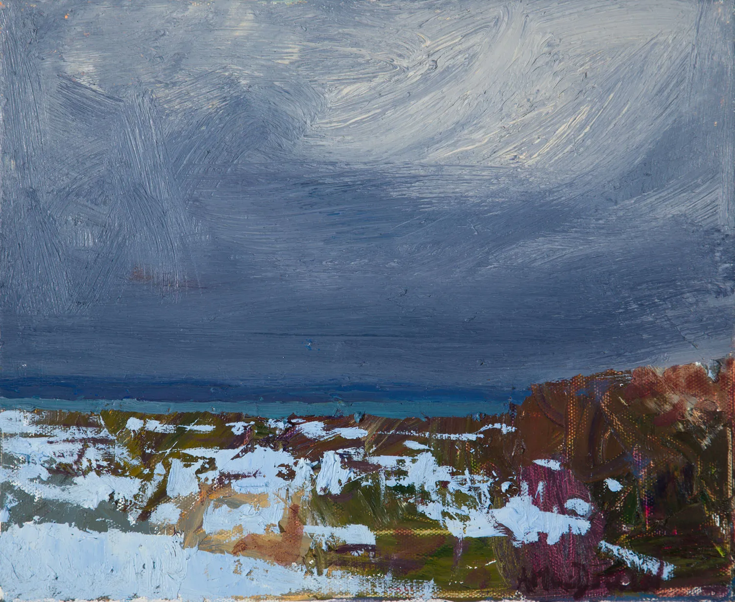 Allan MacDonald, Ground Snow, 2020