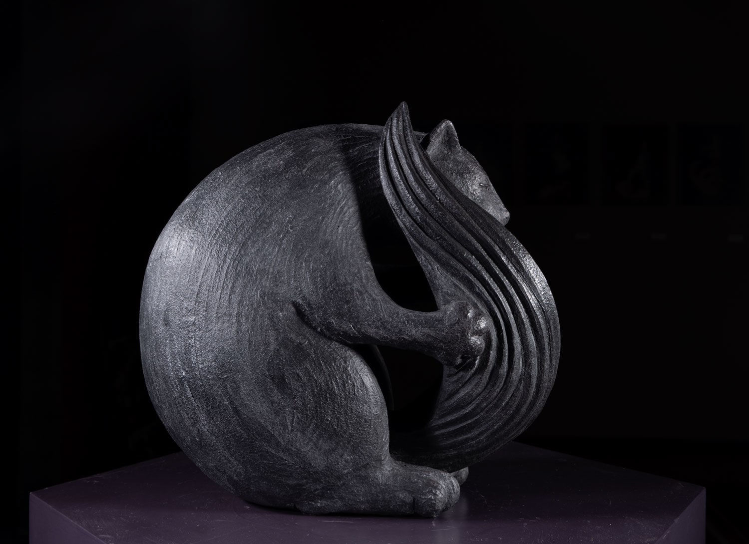 Illona Morrice, Big Black Cat, 2025