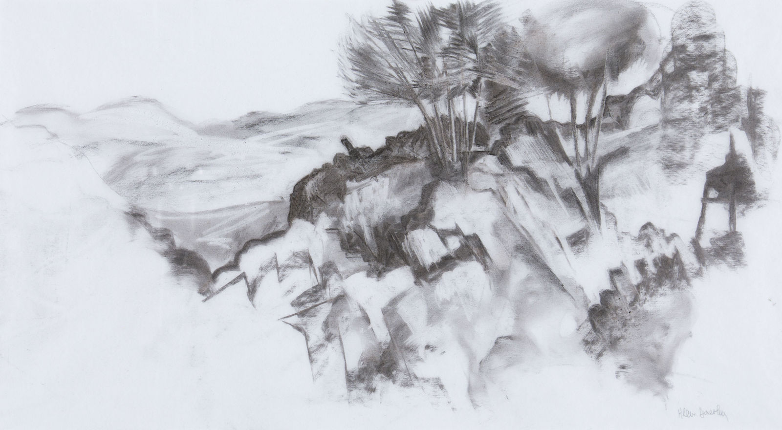 Helen Denerley, View from El Hacho ii, 2023