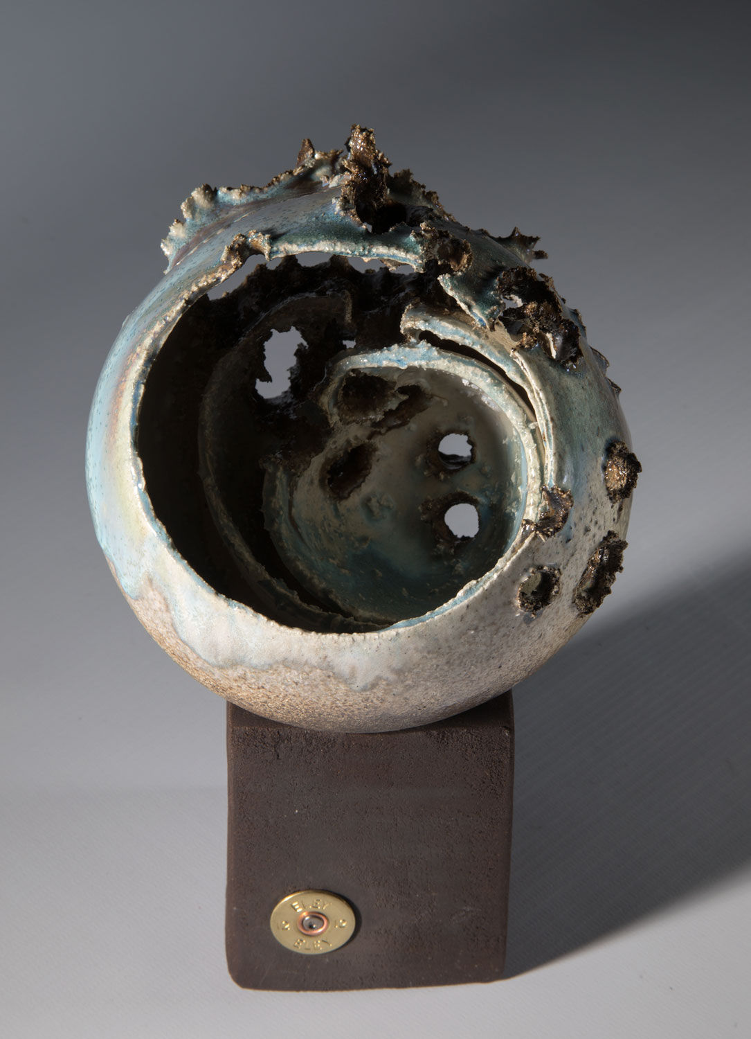 Allison Weightman, Shotgun piece on Plinth i