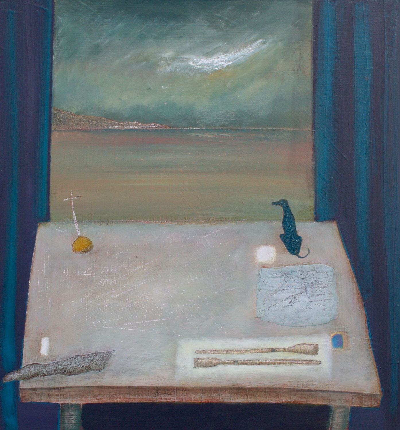 Sian MacQueen rsw, Waiting Room