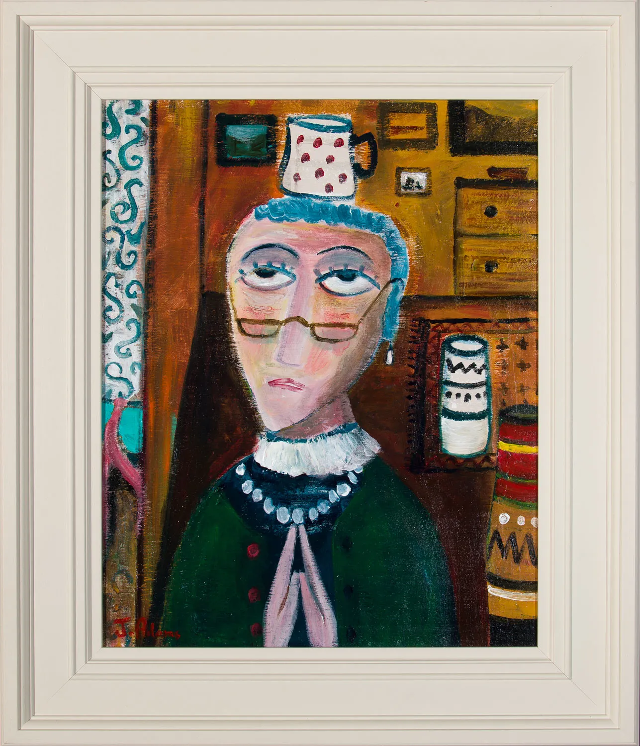 James Newton Adams, The Antique Dealer, 2021