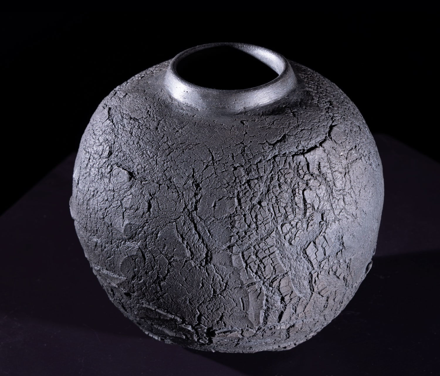 Patricia Shone, Triangulated Erosion Jar, 2024