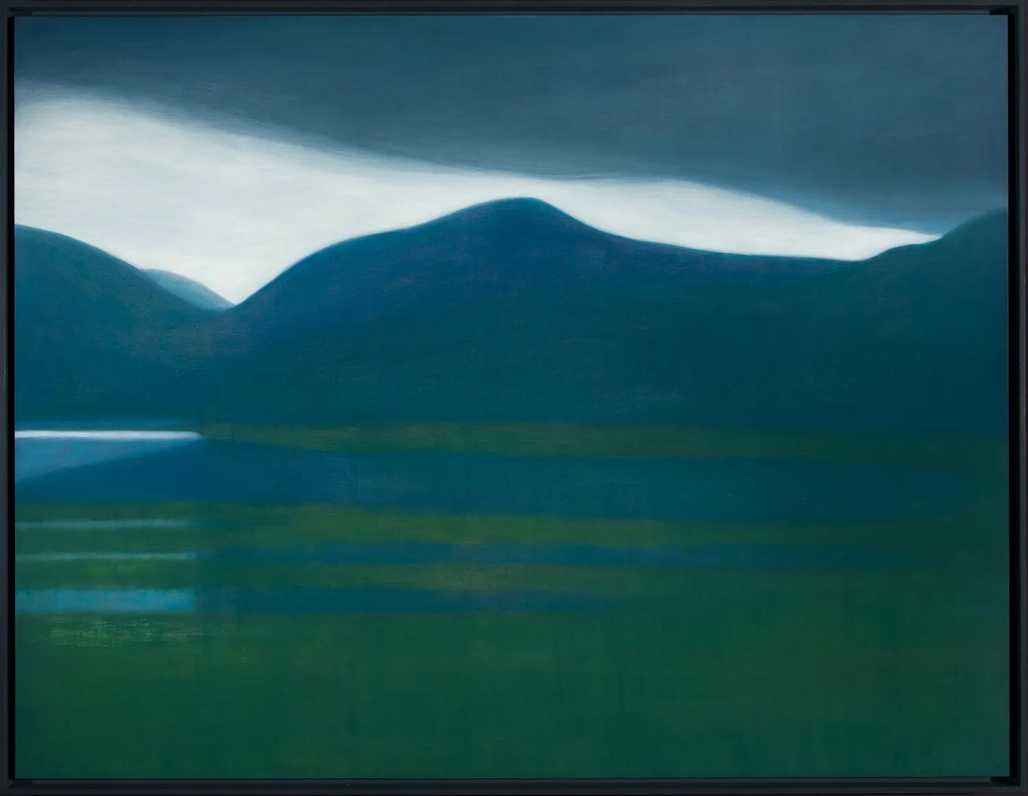 Jane MacNeill, Cloud calls to calm water (Loch Pityoulish), 2021