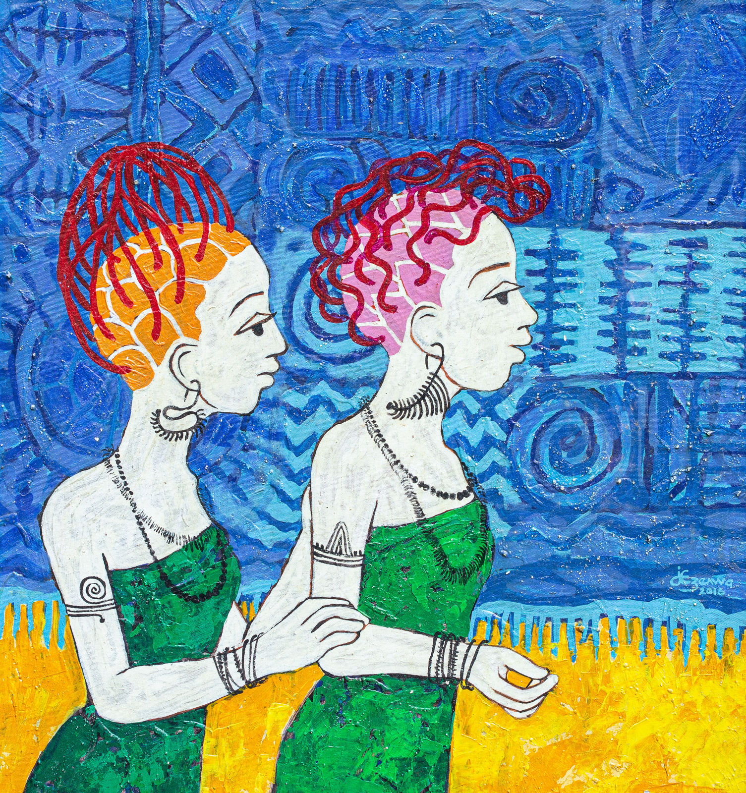 Juliet Ezenwa Pearce, Young Brides, 2016