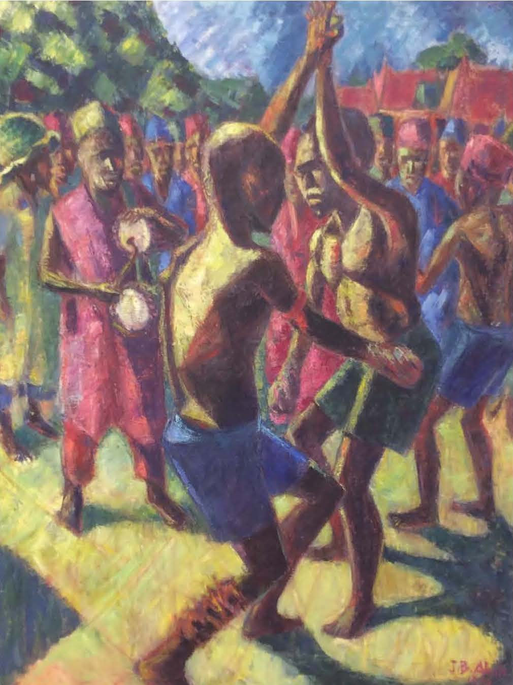 Jimo Akolo, Dambe (Native boxing), 1998