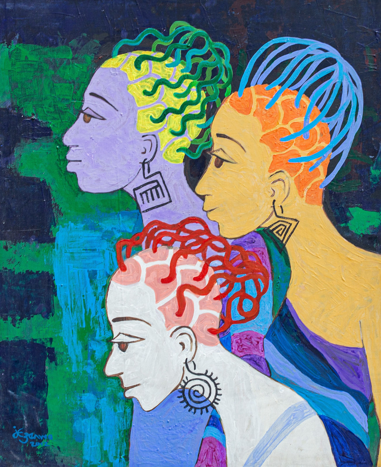 Juliet Ezenwa Pearce, Looking Beyond 3, 2012