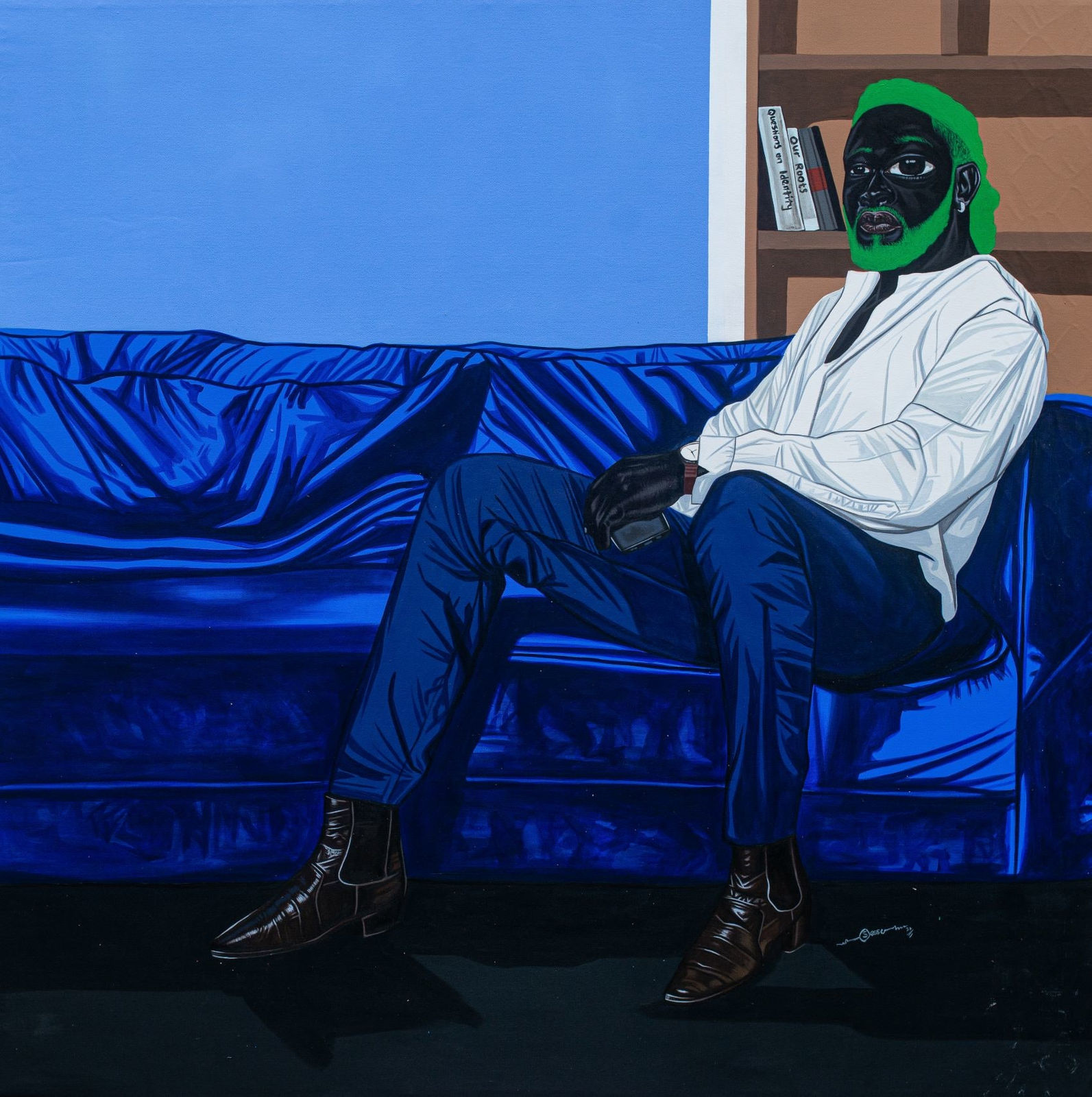 Sesse Elangwe, Questions on identity, 2022