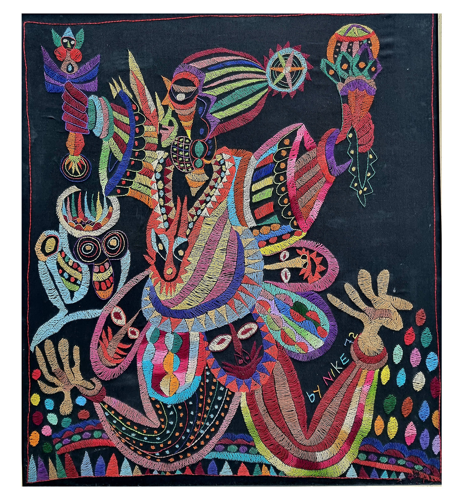 Nike Davies-Okundaye, Osun, 1972