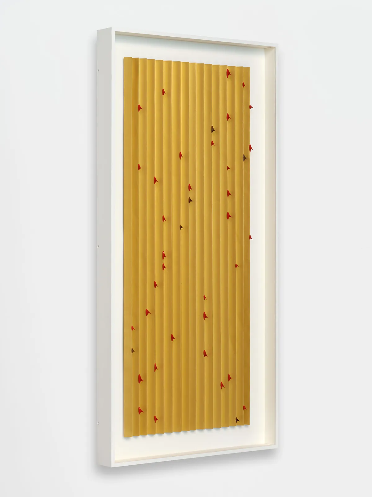 Alice Channer, Sharks (Red), 2024