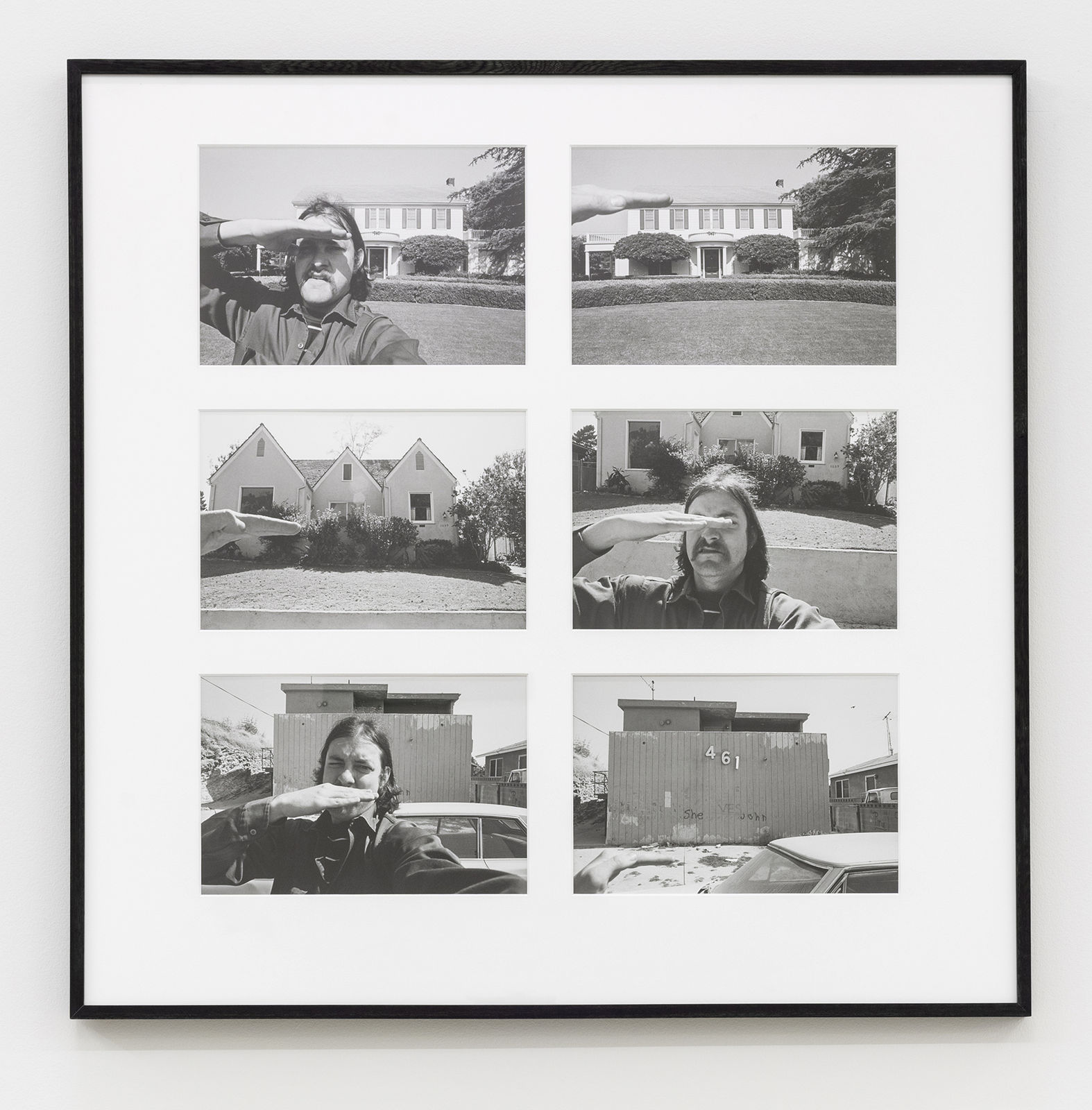 Allan Sekula, Attempt to correlate social class with elevation above main harbor channel (San Pedro, July 1975), 1975/2011