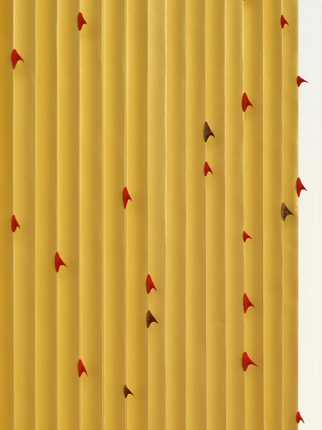 Alice Channer, Sharks (Red), 2024