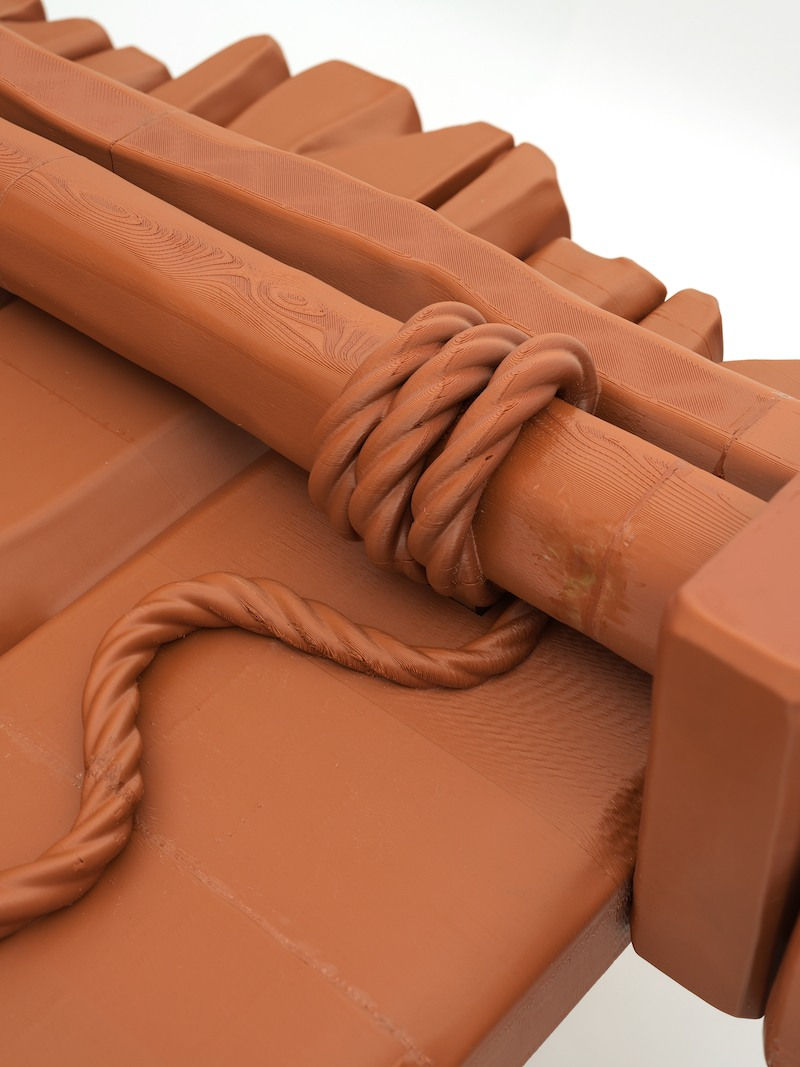 Simon Denny, Dungeon artefact 2: Heroquest rack, 2024