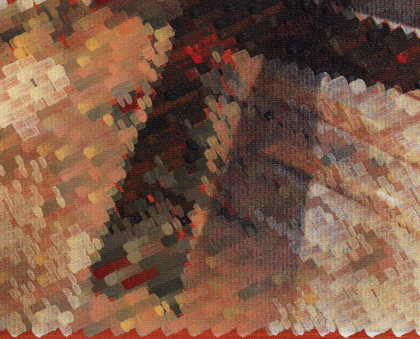 Simon Denny, Output 0380, 2025