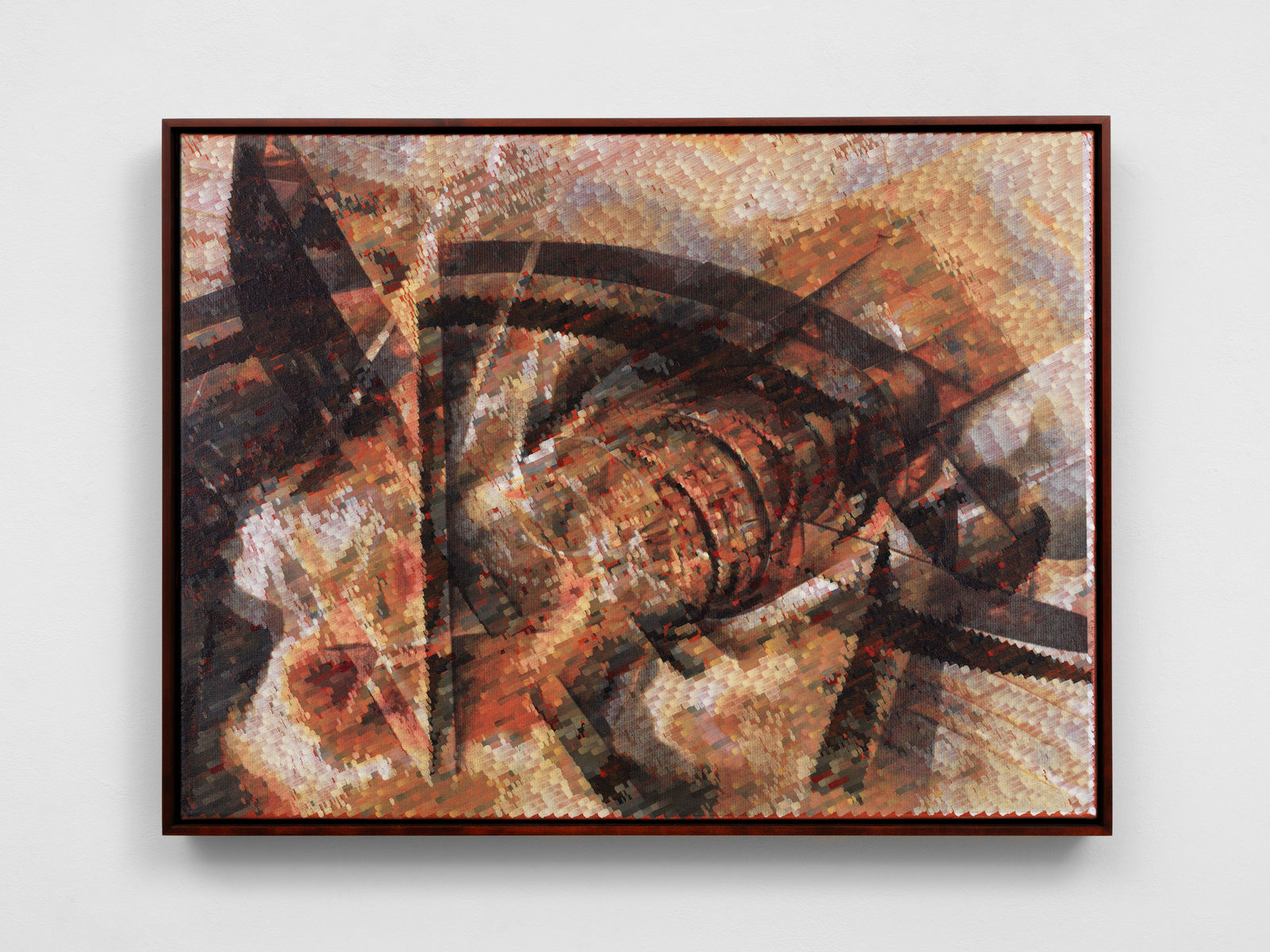 Simon Denny, Output 0380, 2025