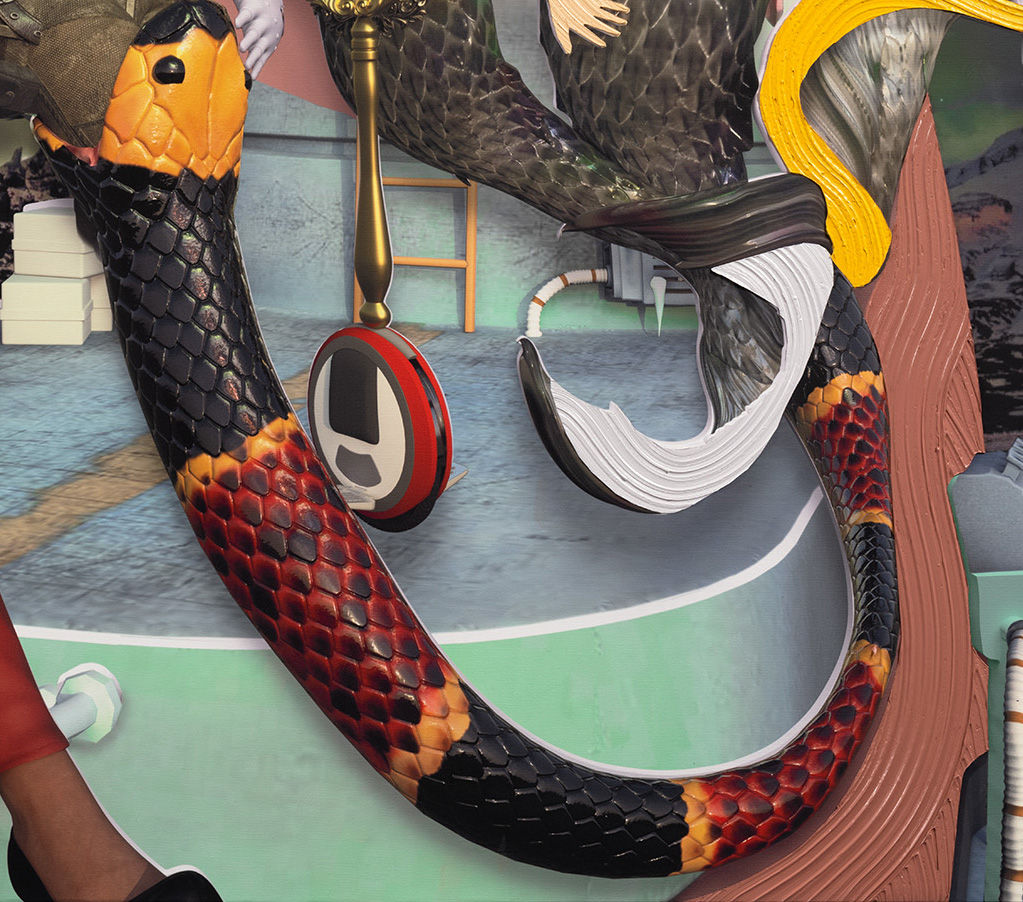 Pieter Schoolwerth, Fear Therapy (Rigged #39), 2023