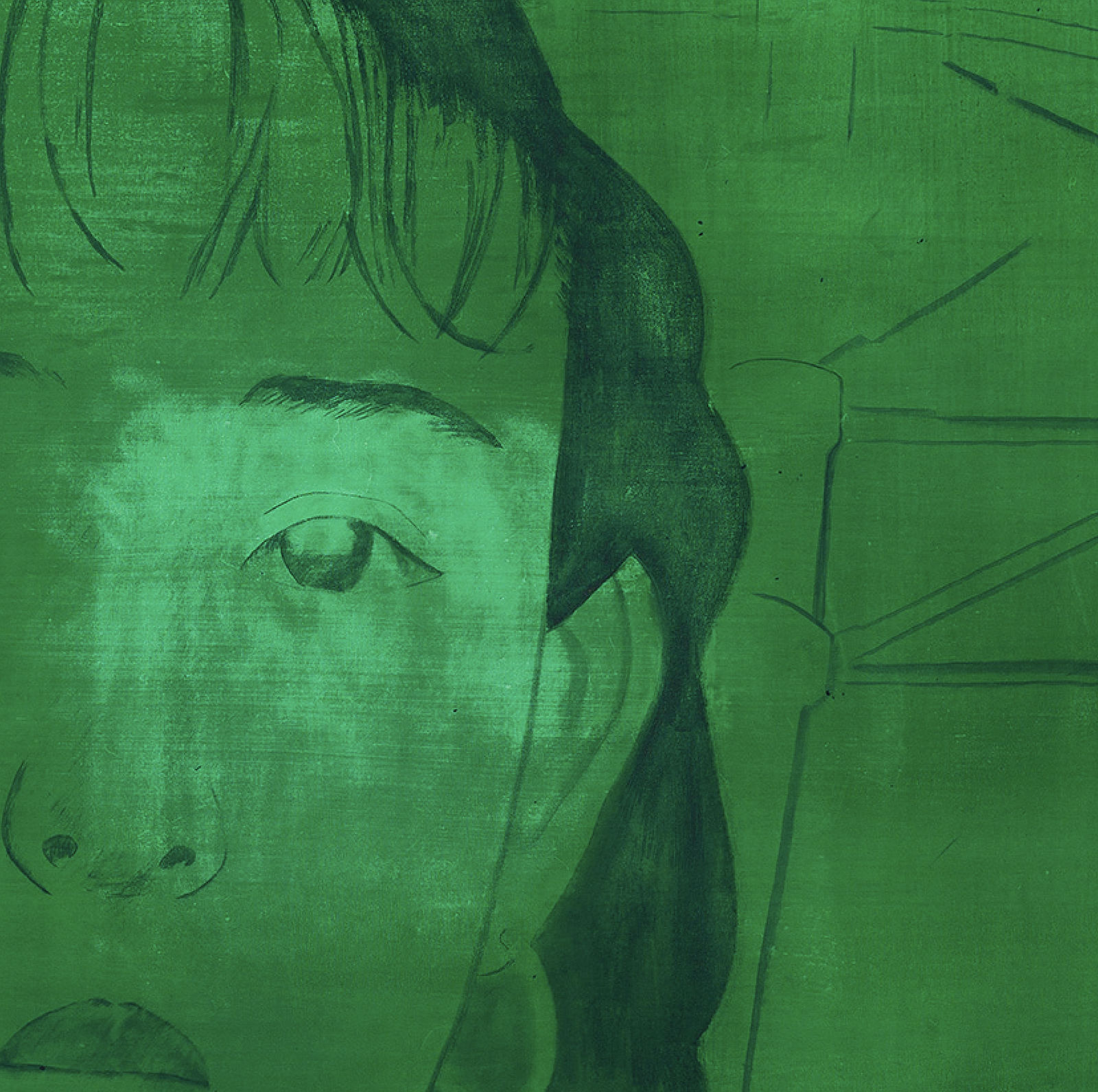 Brook Hsu, Blue Umbrella, 2021