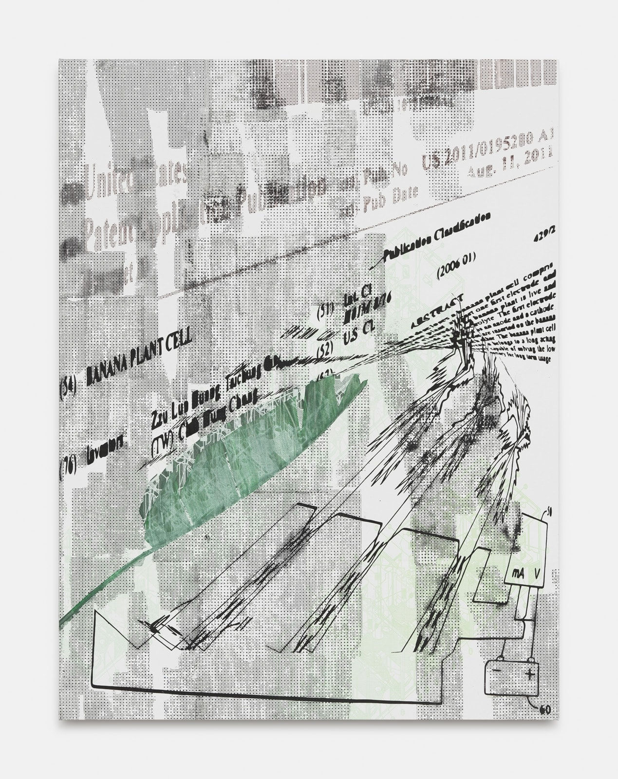 Alex Carver, Abstract, Banana Plant Cell, 2018