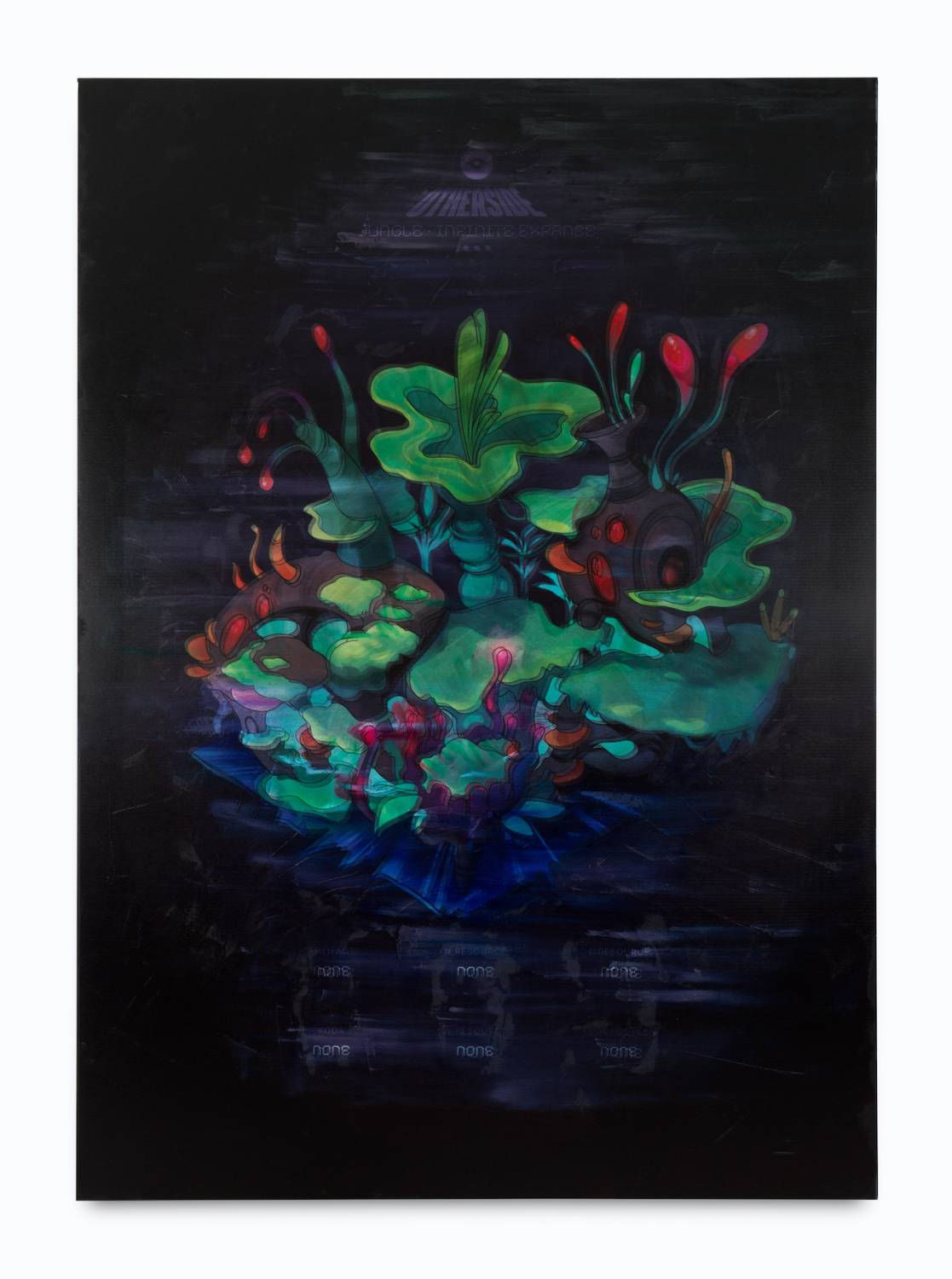 Simon Denny, Metaverse Landscape 29: Otherdeed for Otherside #56810, 2023