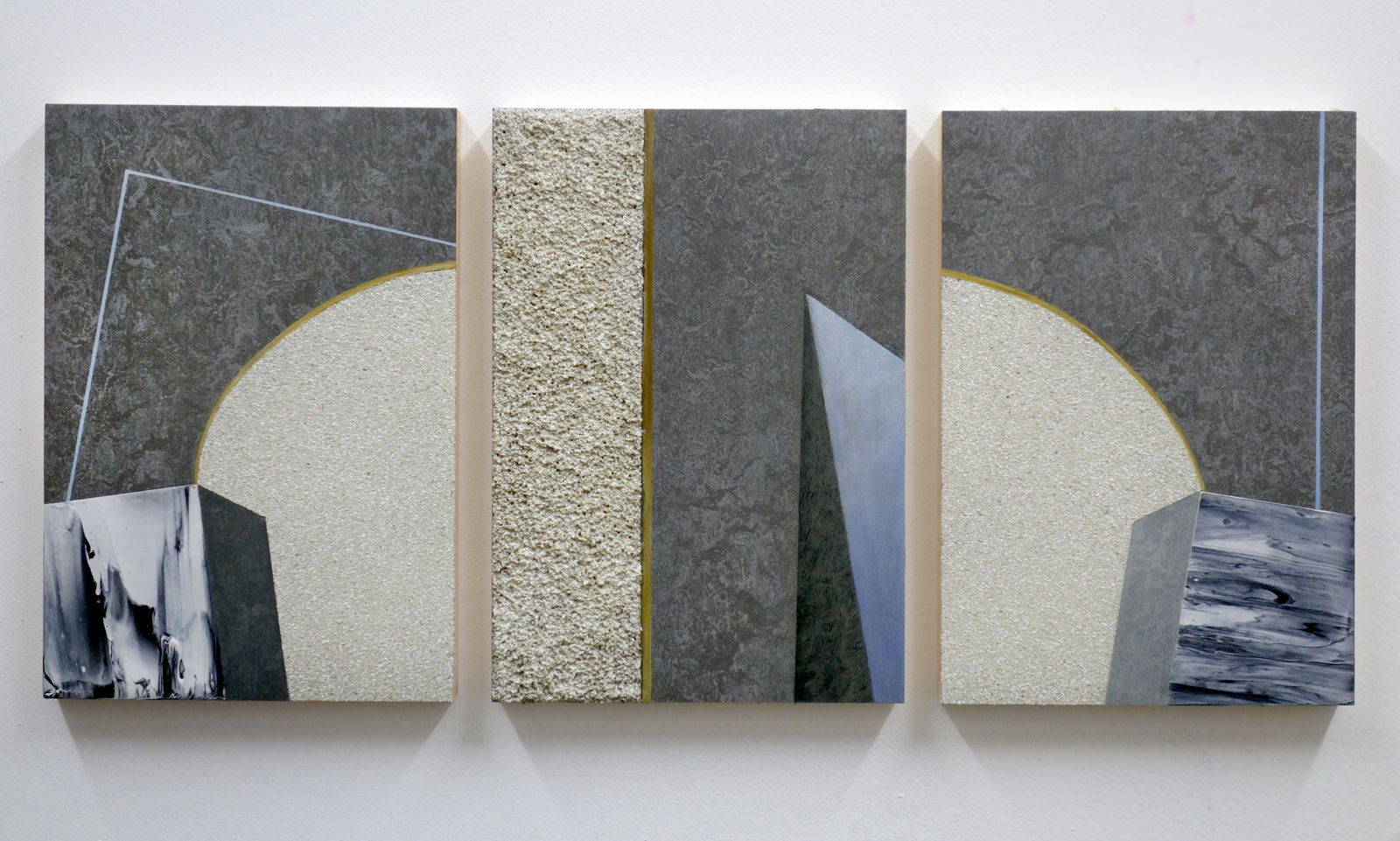 Evy Jokhova, Sketch for passing through X, 2017