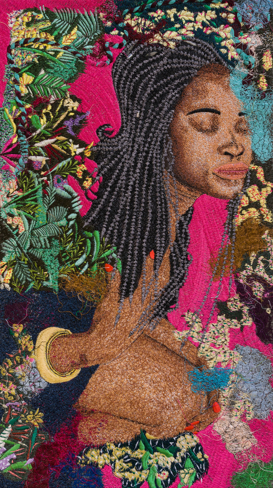 Kimathi Mafafo, Emerging Into Self IV, 2023