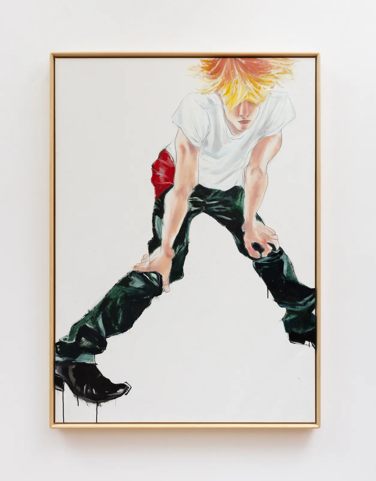 Luella Bartley, Green Plastic Trousers, 2026