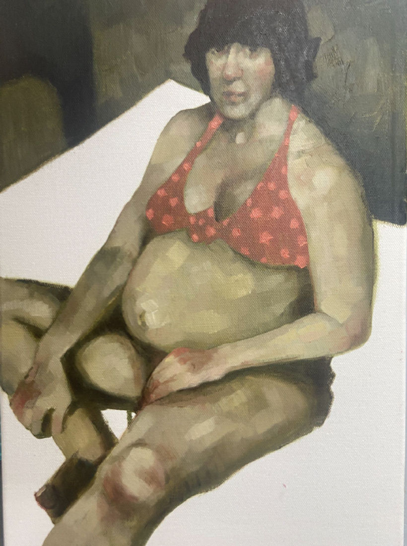 Amy Dury, Expectant, 2024