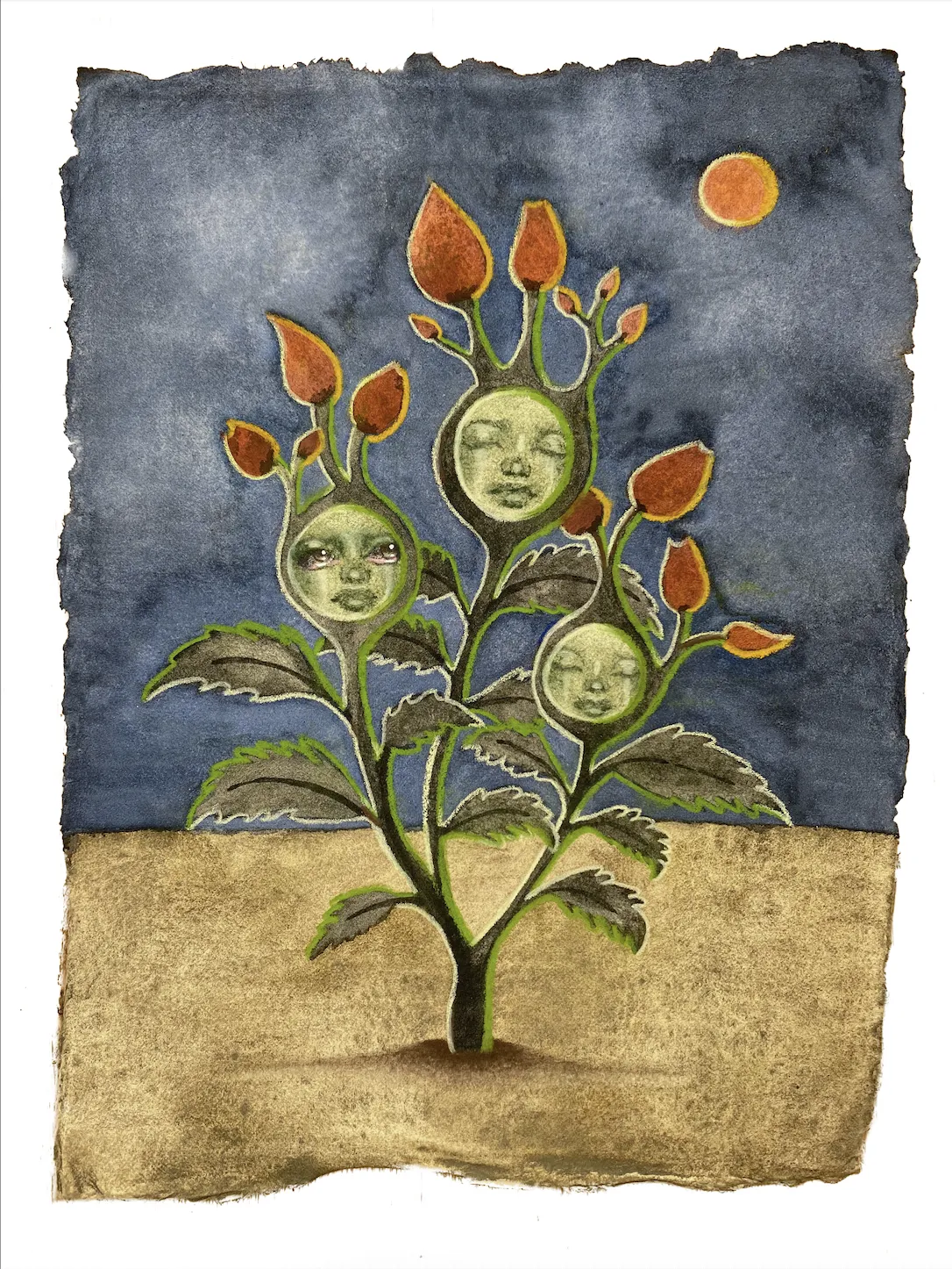 Zayn Qahtani, The Moon Blood Plant, 2021