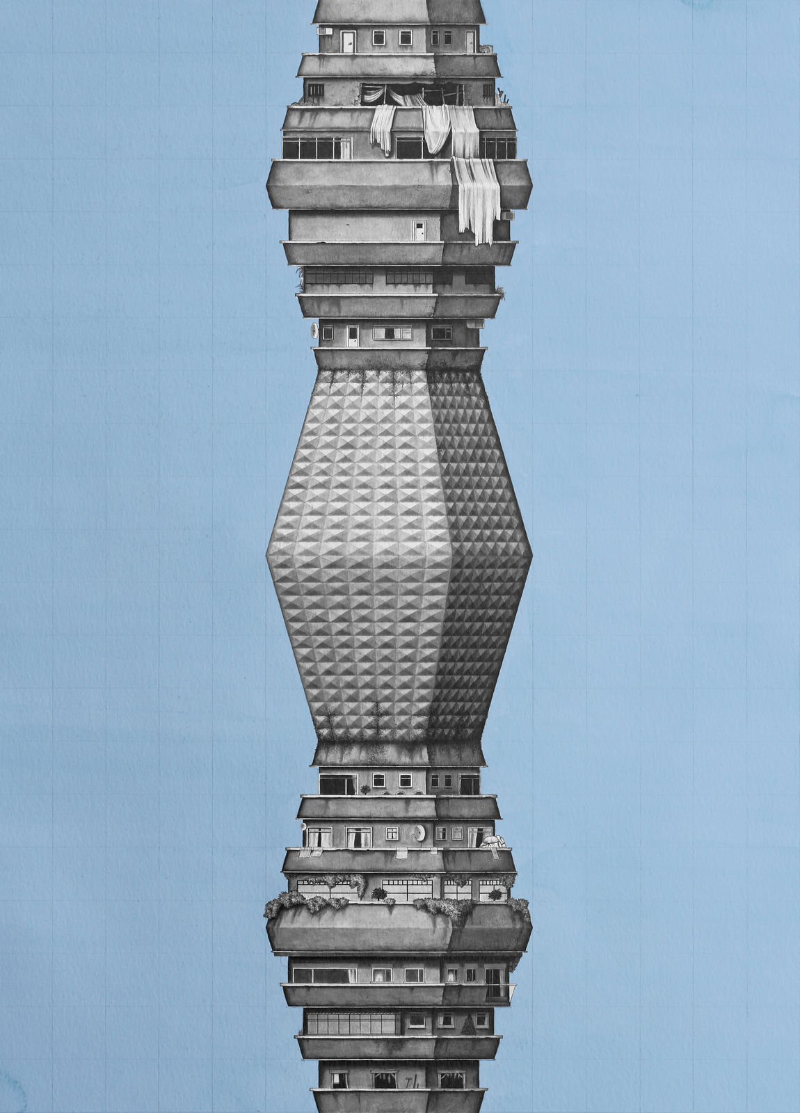 Chris Agnew, Ba Da, Dodă (Water Tower), 2016