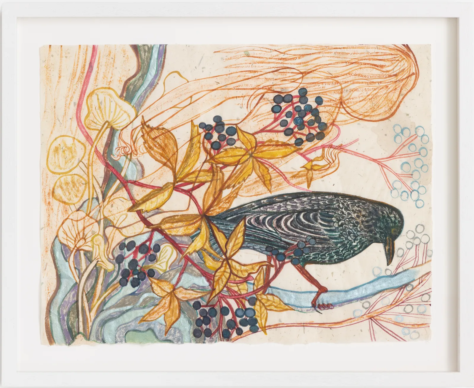 Emma Talbot, Magical Garden - Starling, 2025