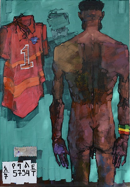 Dawit Abebe, No 2. Background 33, 2015
