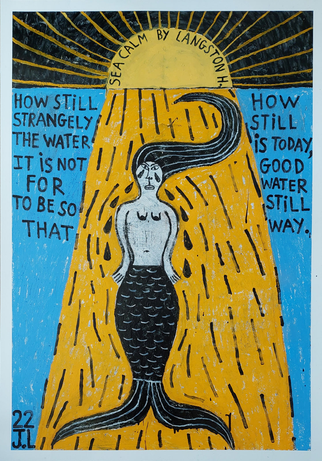 Joachim Lambrechts, How still how strangely still The water is today, It is not good for water to be so still that way, 2022